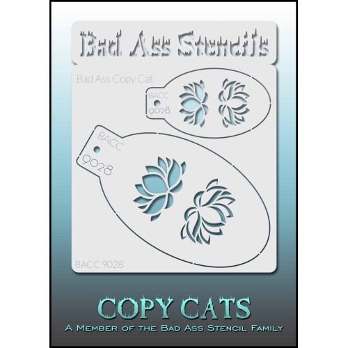 Bad Ass Copy Cat Stencil 9028 (BACC 9028)